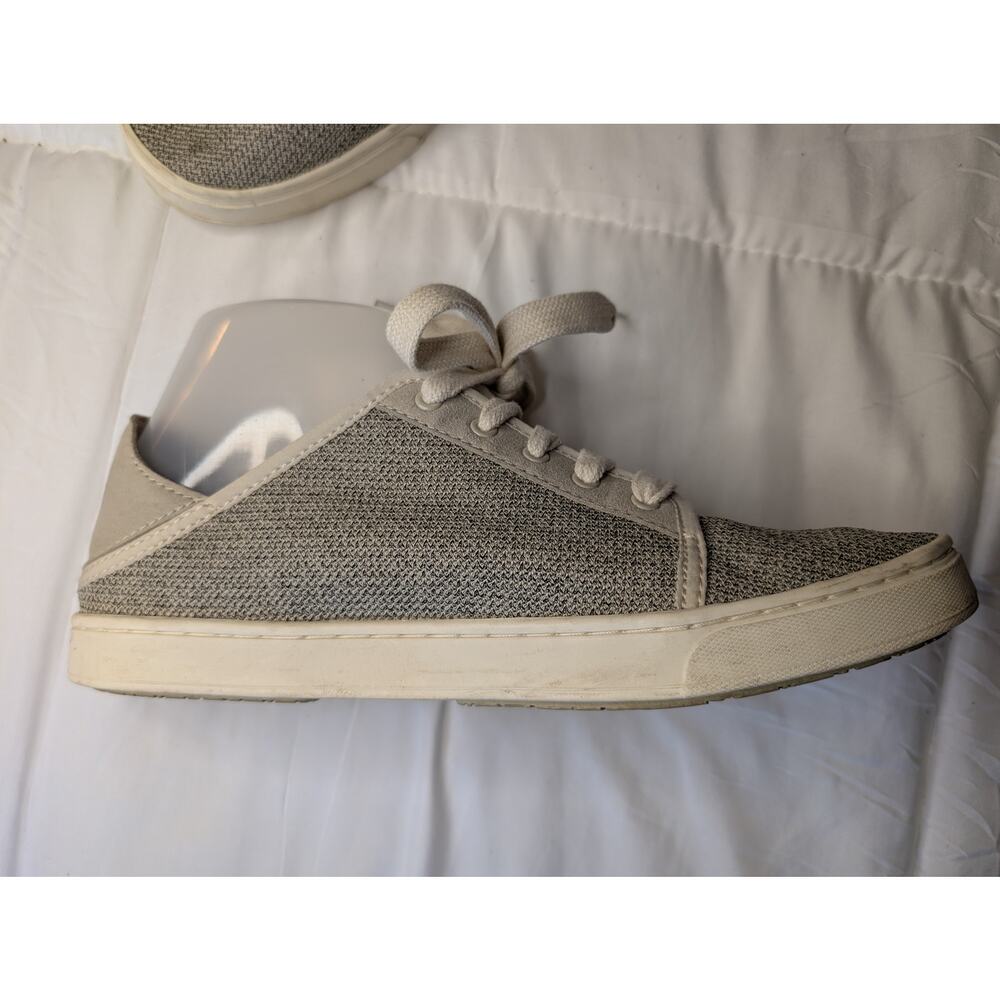 OluKai Pehuea Li Womens Sneaker Gray Mesh Lace Up Casual Shoe US 8 EU 38 - Picture 5 of 8